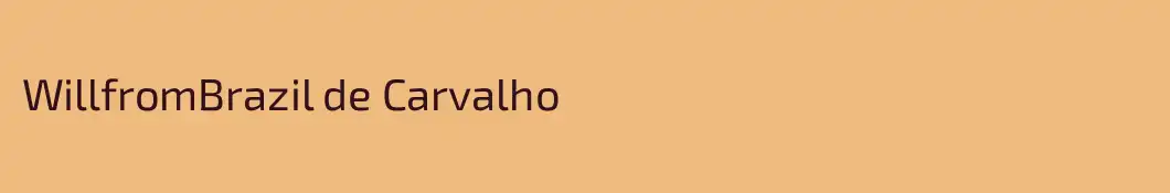 WillfromBrazil de Carvalho